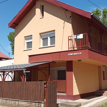 Gyoengyvirag Apartmanhaz Hajdúszoboszló 外观 照片